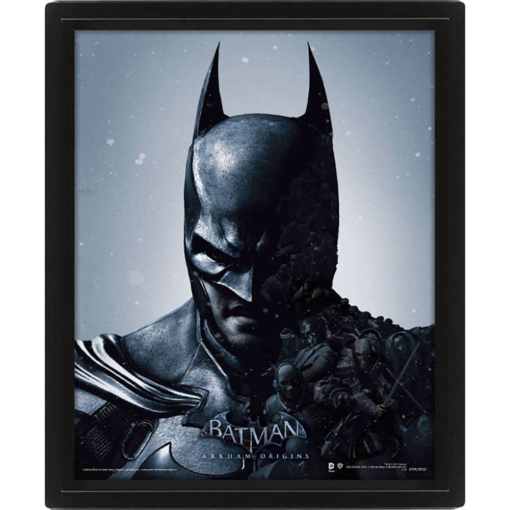 Batman Framed 3D Picture - Gift Arch