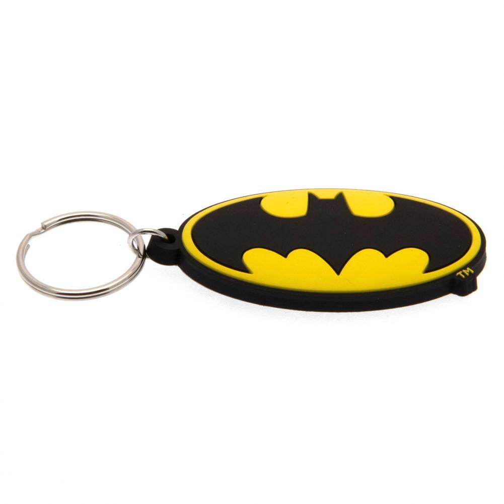 Batman Logo PVC Keyring - Gift Arch