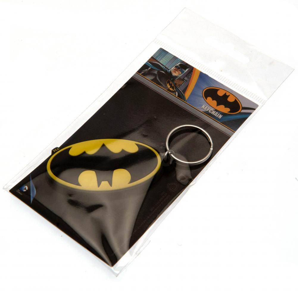 Batman Logo PVC Keyring - Gift Arch