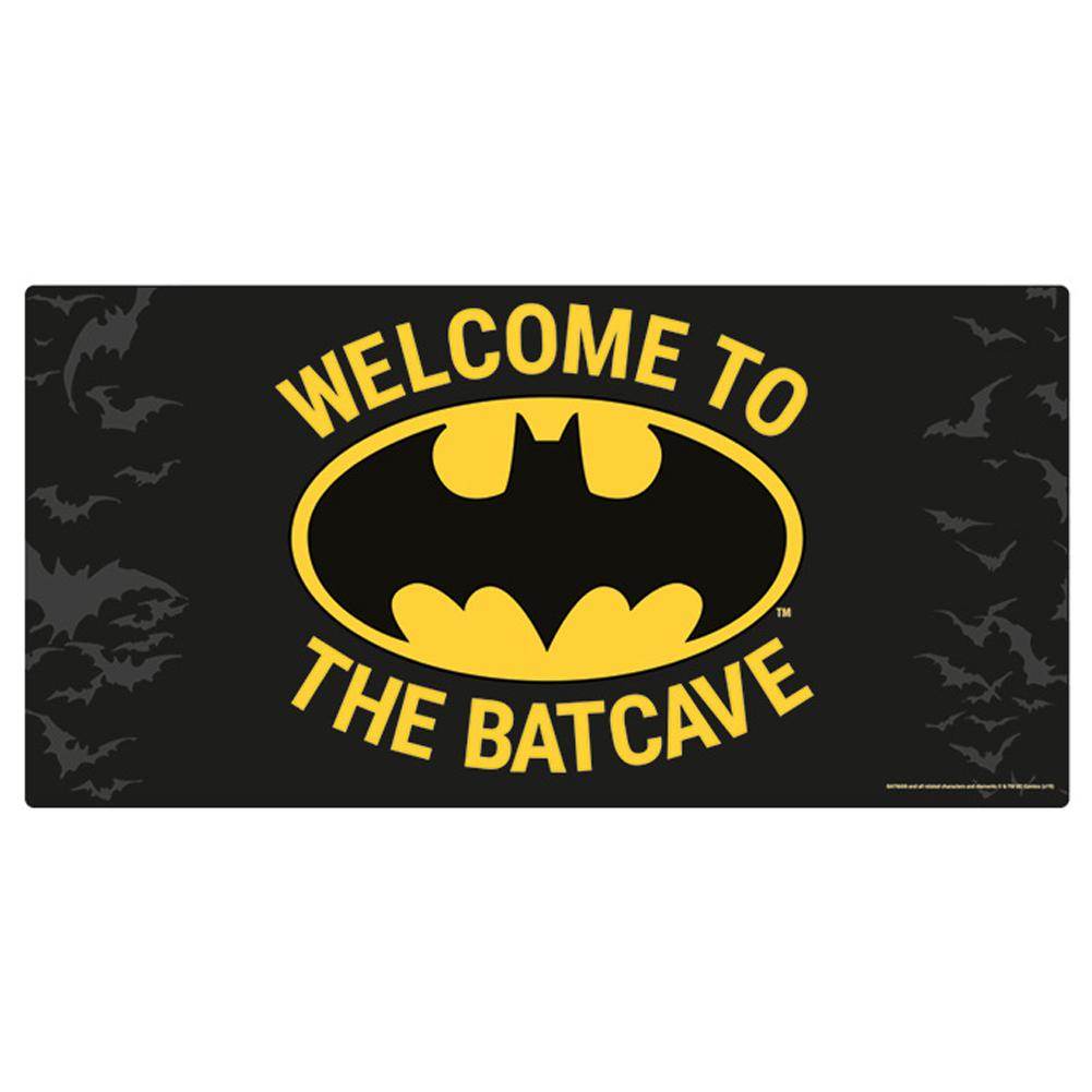 Batman Metal Wall Sign Batcave - Gift Arch