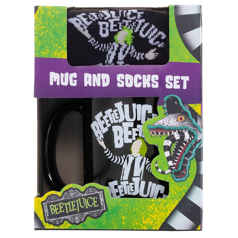 Beetlejuice Mug & Sock Set - Gift Arch