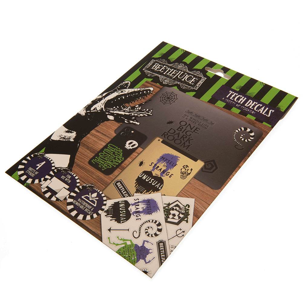 Beetlejuice Tech Stickers - Gift Arch