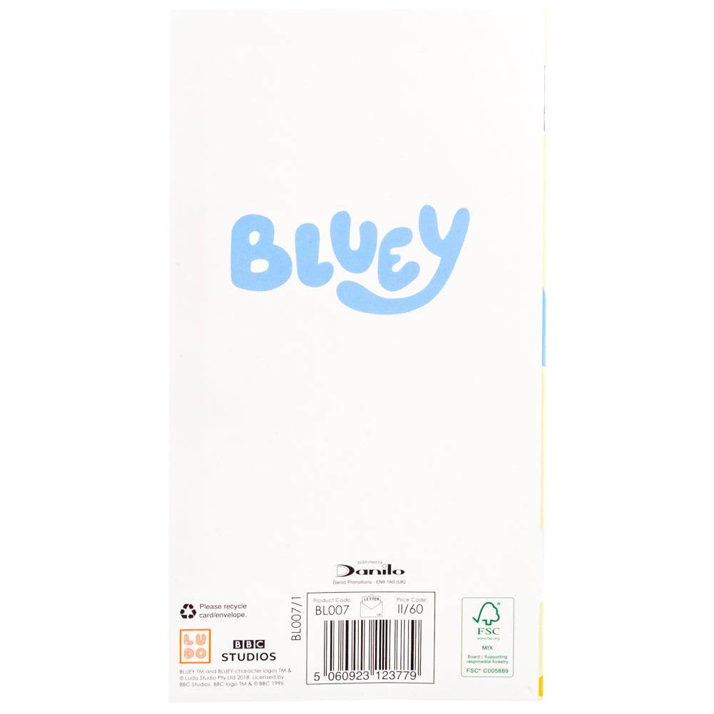 Bluey Birthday Card - Gift Arch