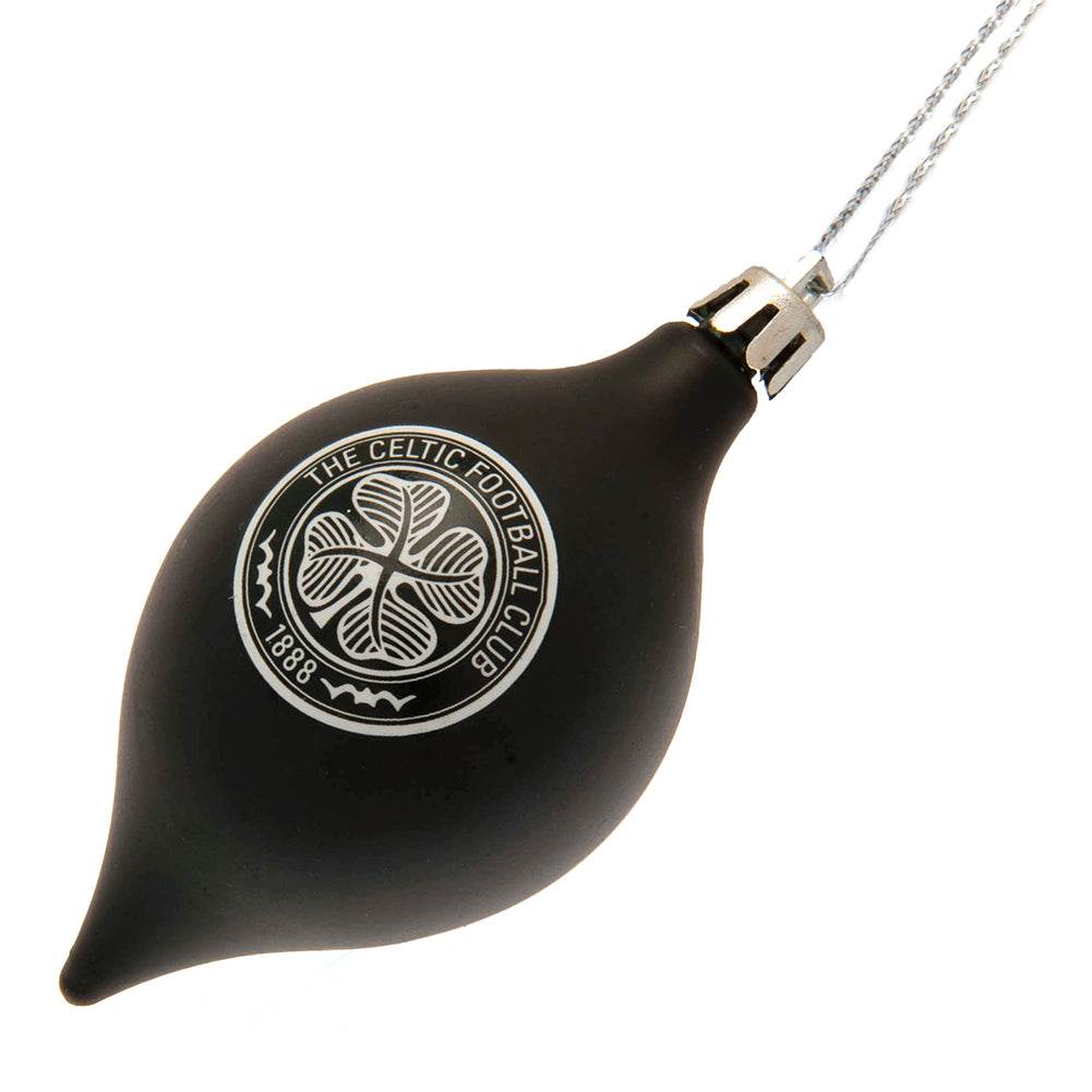 Celtic FC 3pk Vintage Baubles - Gift Arch