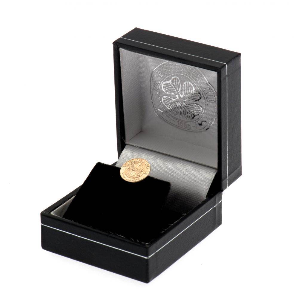 Celtic FC 9ct Gold Earring - Gift Arch