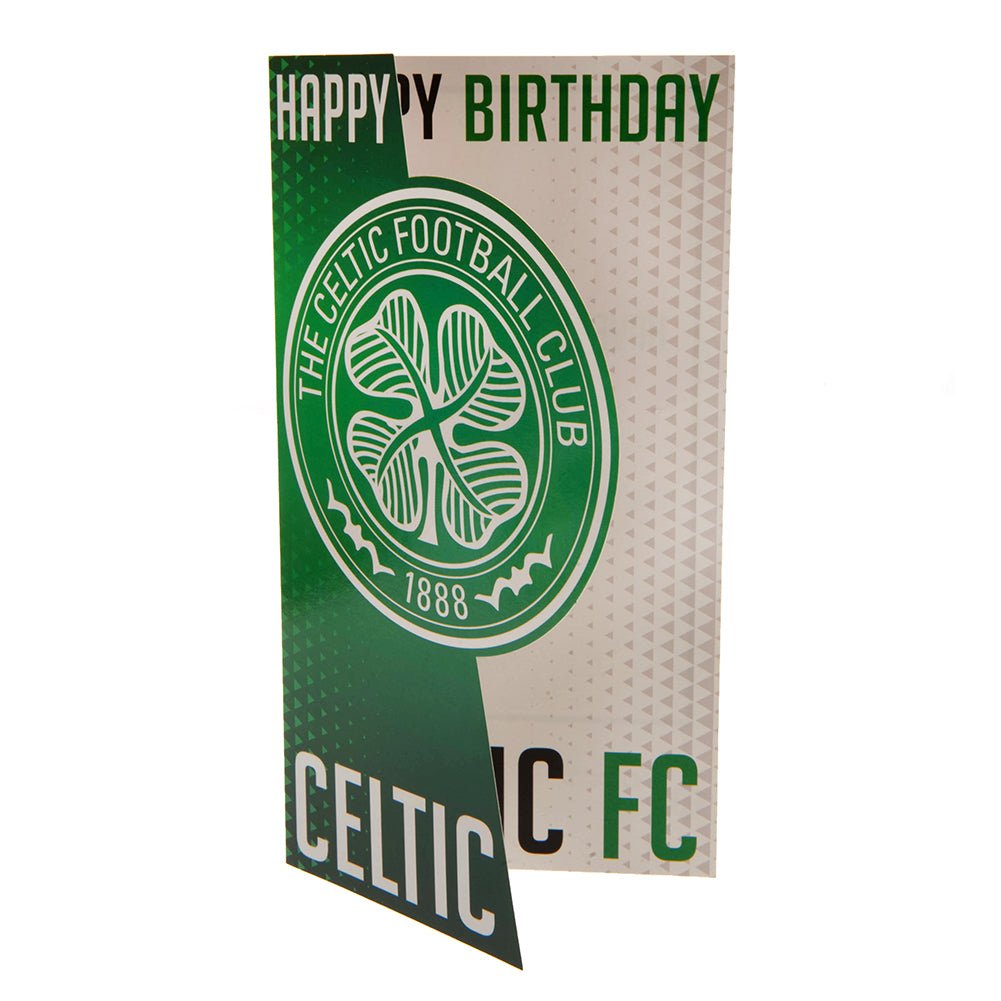 Celtic FC Crest Birthday Card - Gift Arch