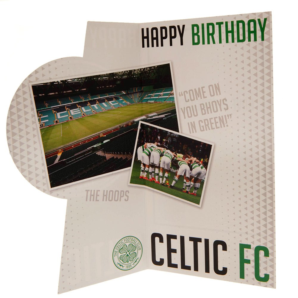 Celtic FC Crest Birthday Card - Gift Arch
