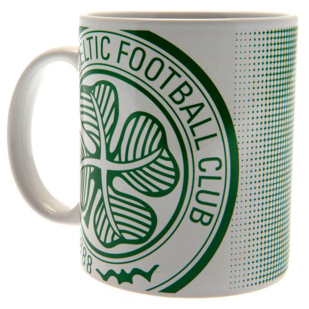 Celtic FC Halftone Mug - Gift Arch