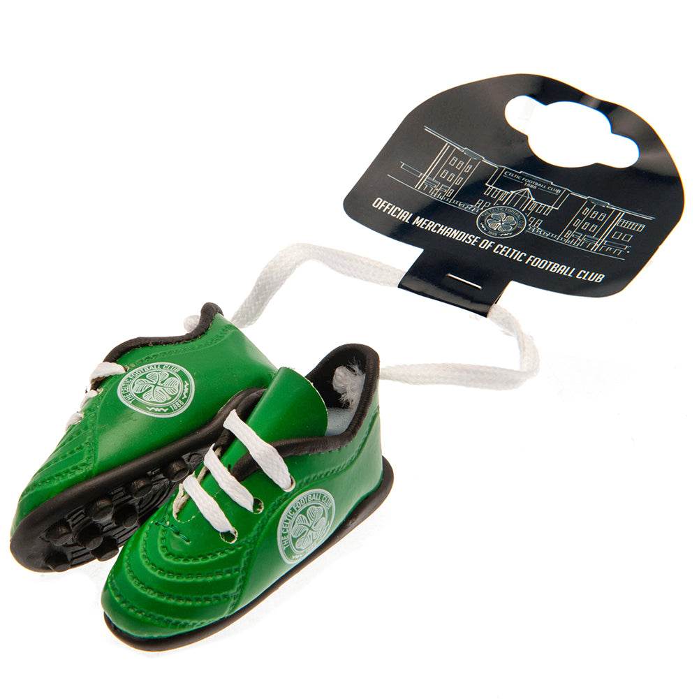 Celtic FC Mini Football Boots - Gift Arch