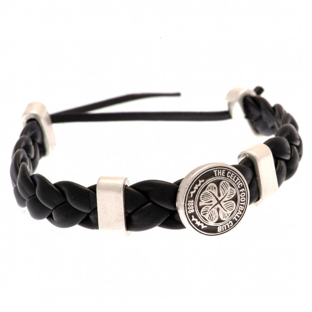 Celtic FC PU Slider Bracelet - Gift Arch