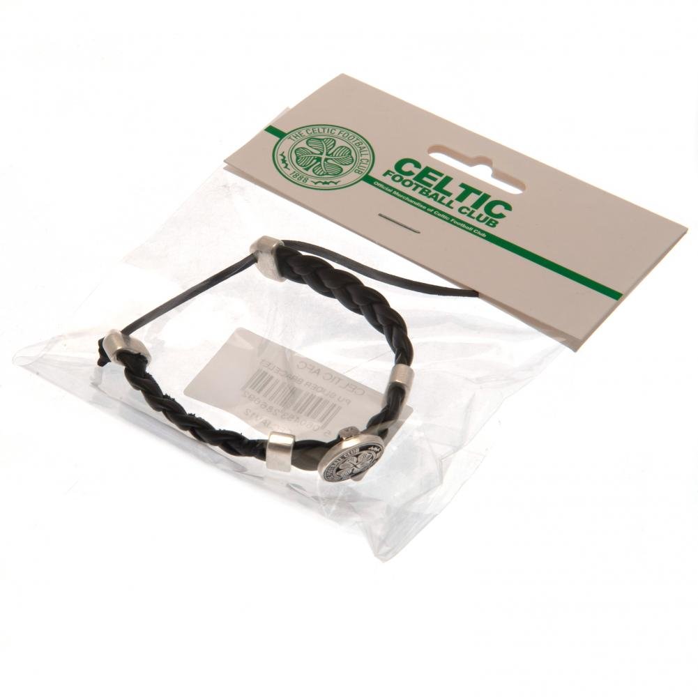 Celtic FC PU Slider Bracelet - Gift Arch