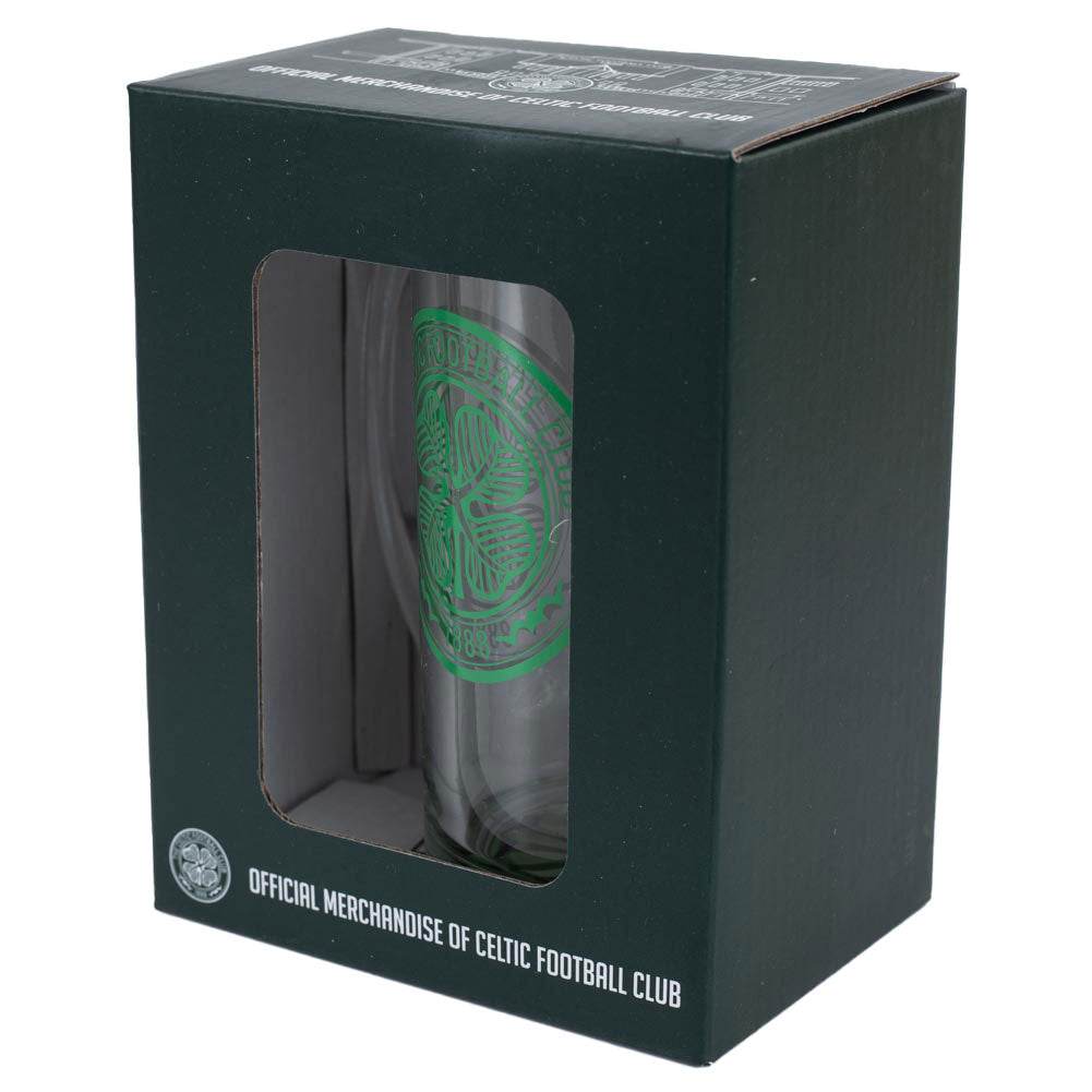 Celtic FC Stein Glass Tankard - Gift Arch