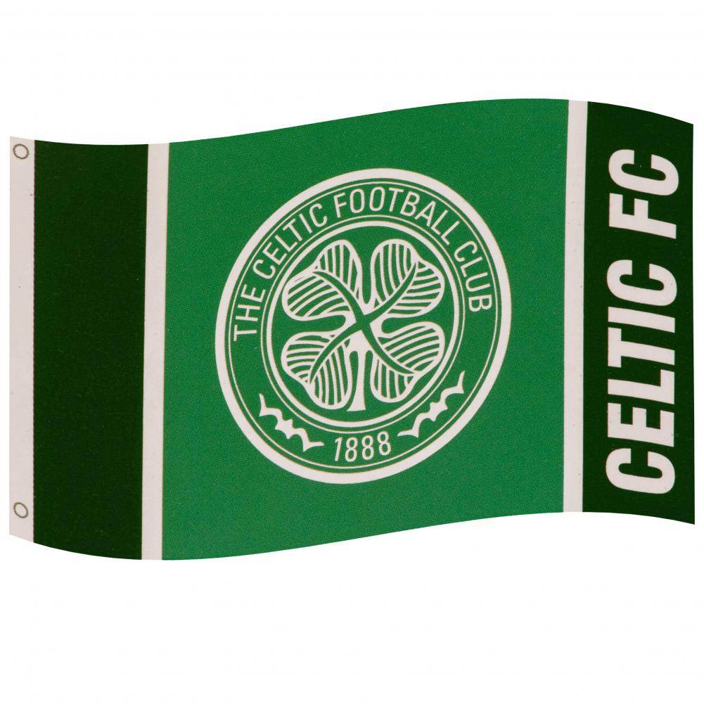 Celtic FC Wordmark Flag - Gift Arch