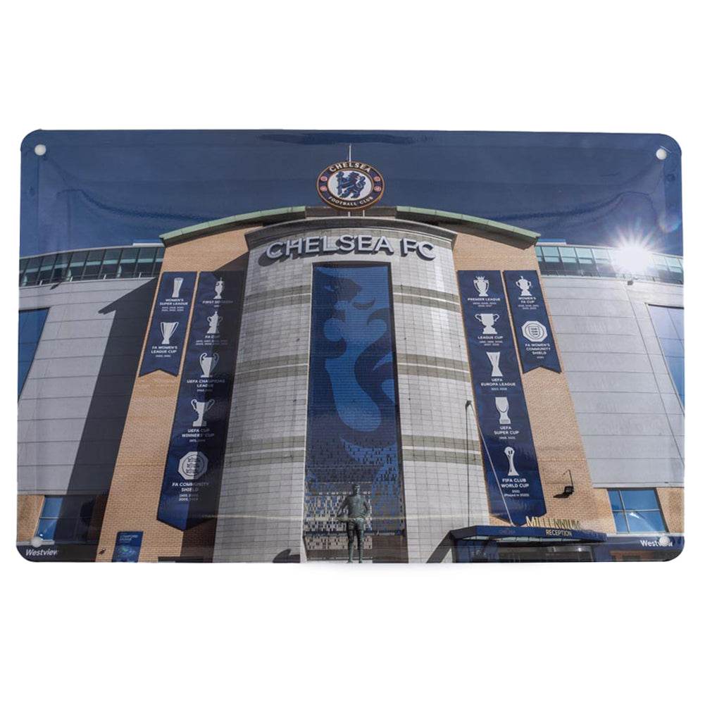 Chelsea FC 2pk Stadium Sign - Gift Arch