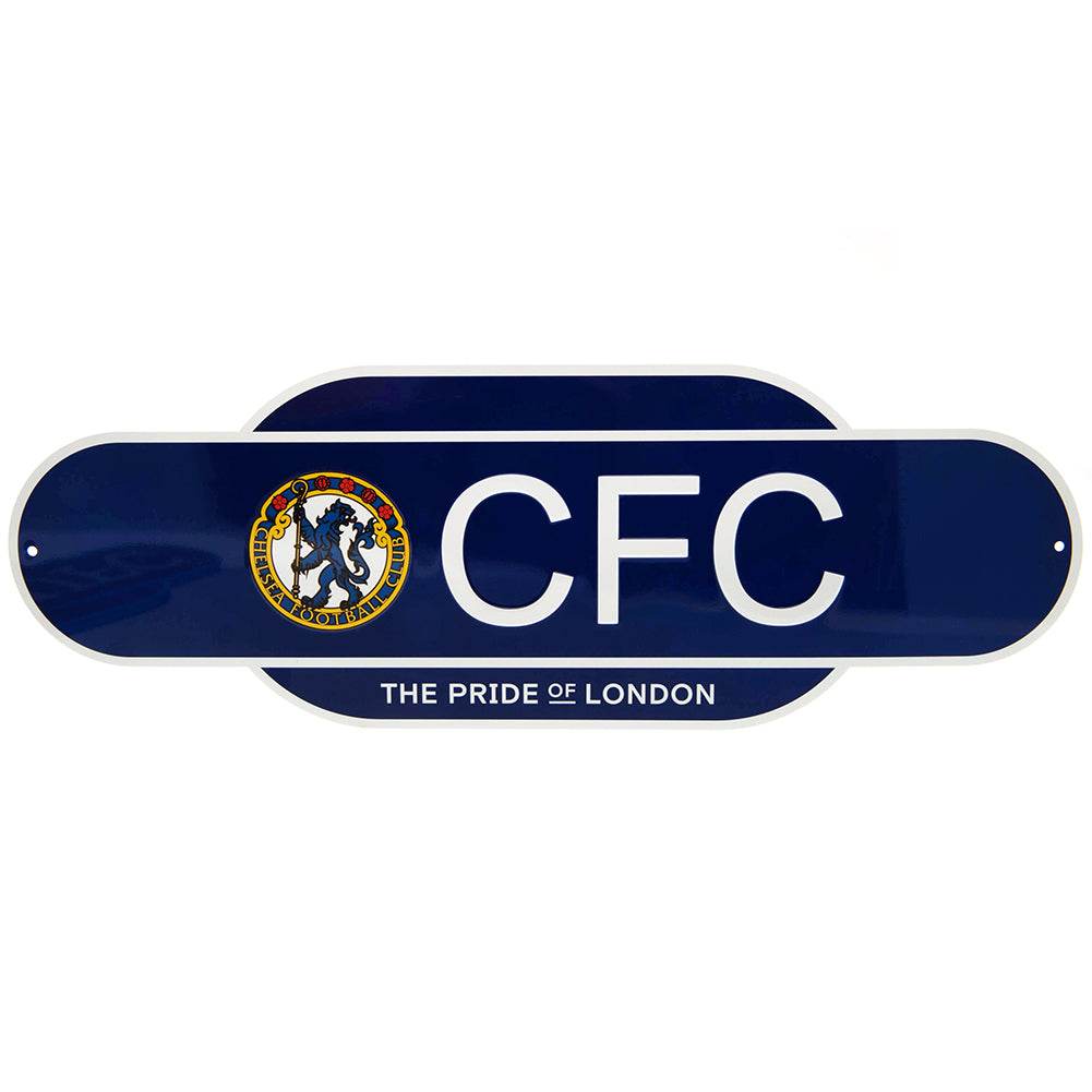 Chelsea FC Colour Retro Sign - Gift Arch