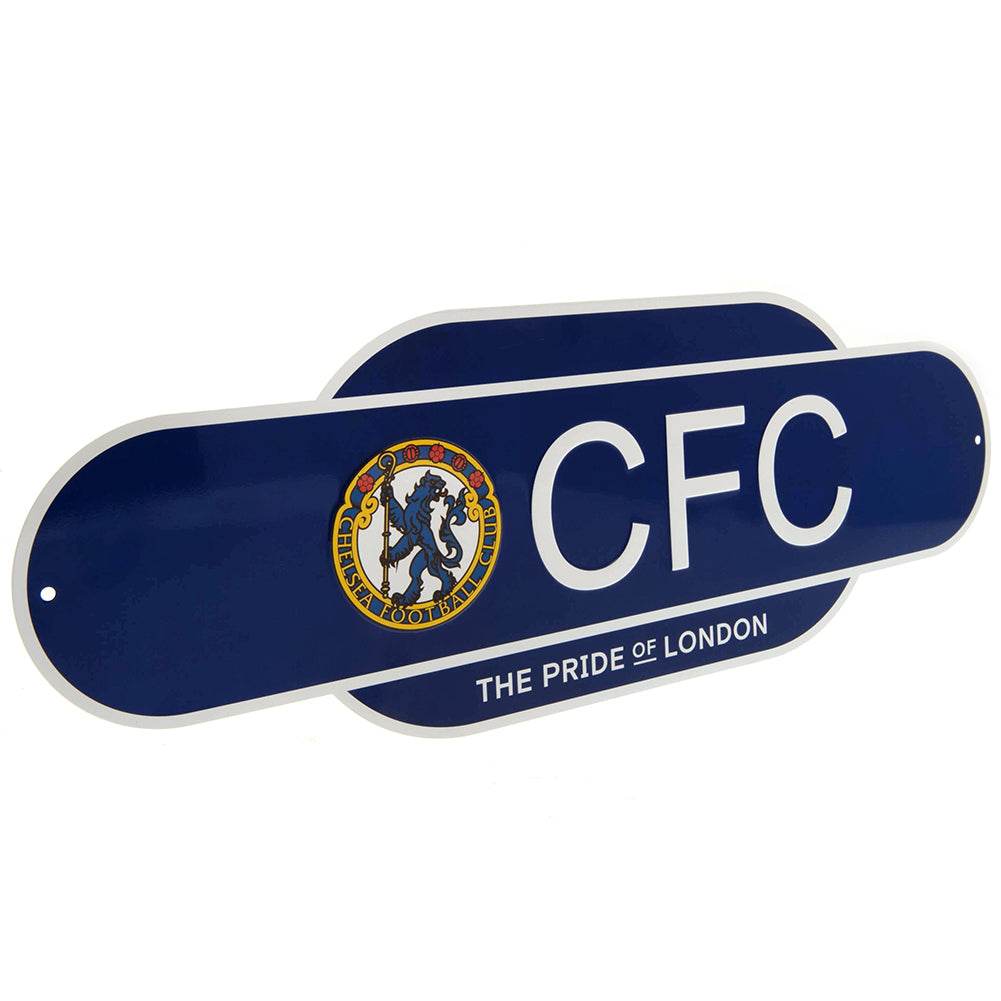 Chelsea FC Colour Retro Sign - Gift Arch