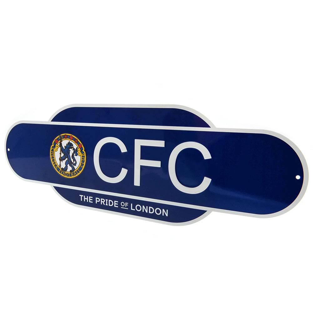 Chelsea FC Colour Retro Sign - Gift Arch