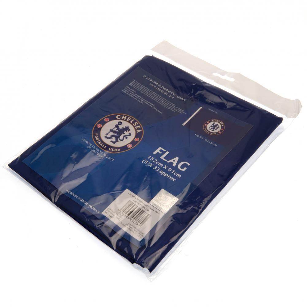 Chelsea FC Core Crest Flag - Gift Arch