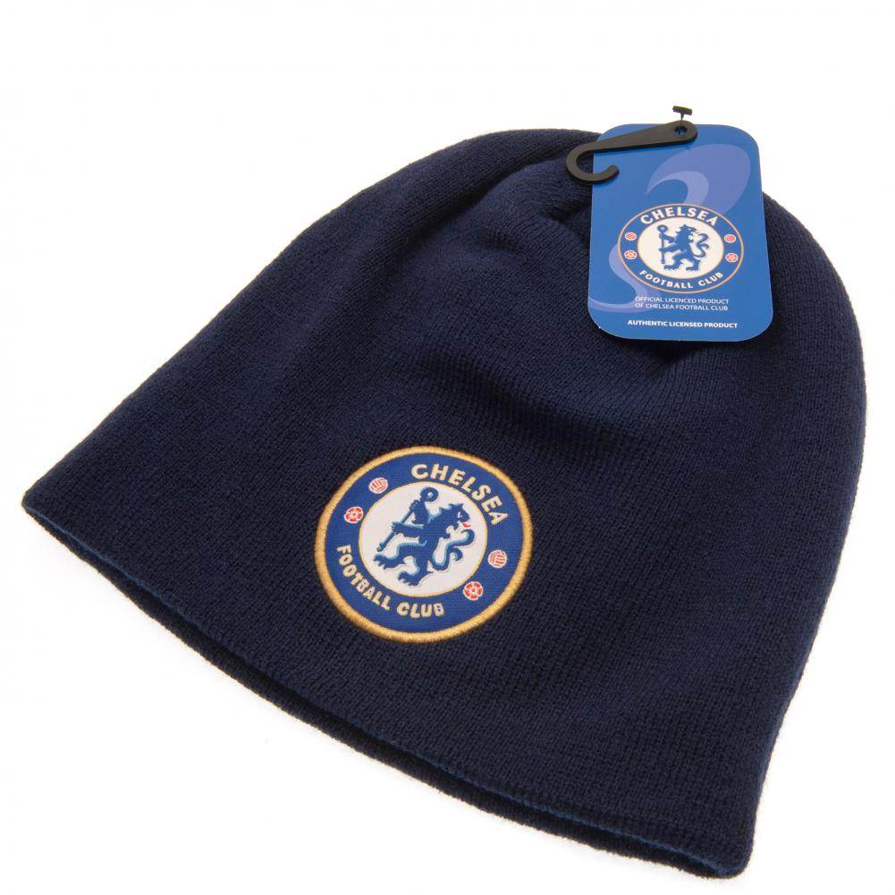 Chelsea FC Navy Beanie - Gift Arch
