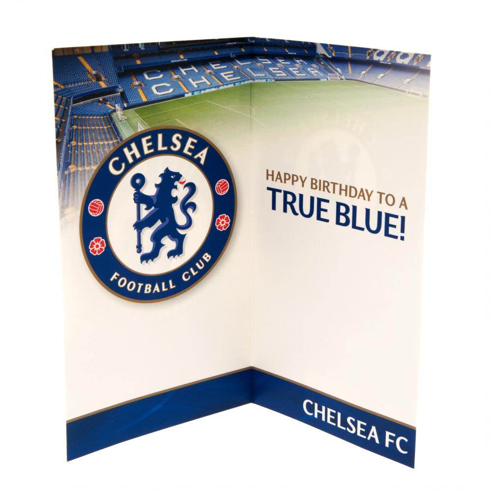 Chelsea FC No. 1 Fan Birthday Card - Gift Arch