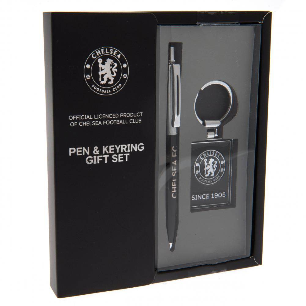Chelsea FC Pen & Keyring Set - Gift Arch