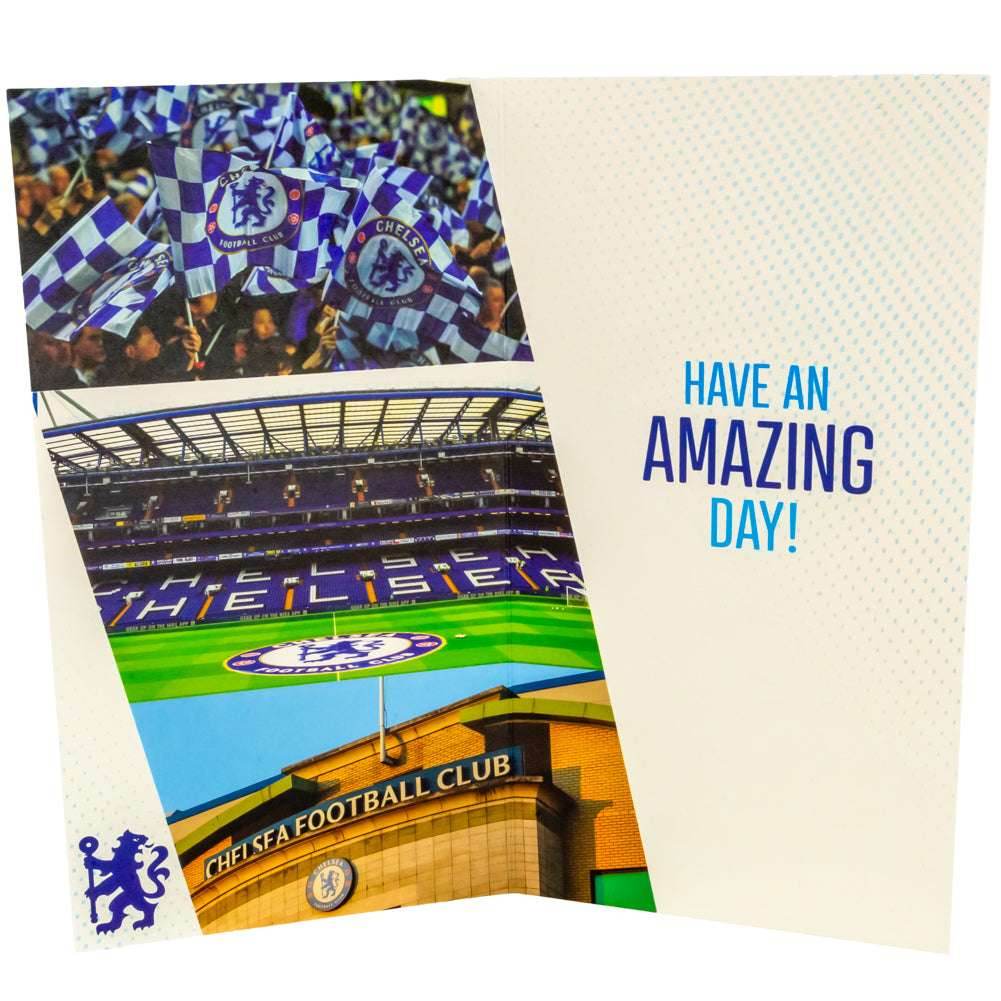 Chelsea FC Personalised Birthday Card - Gift Arch