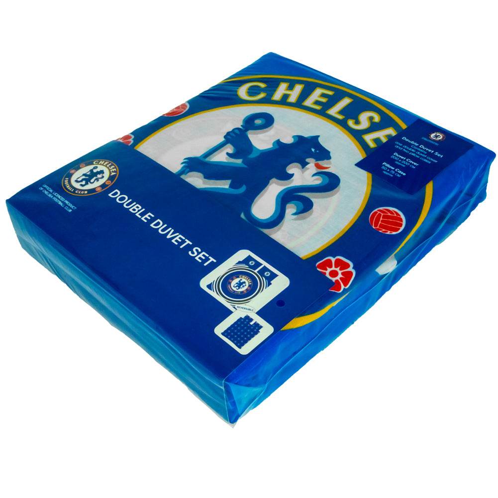 Chelsea FC Pulse Double Duvet Set - Gift Arch