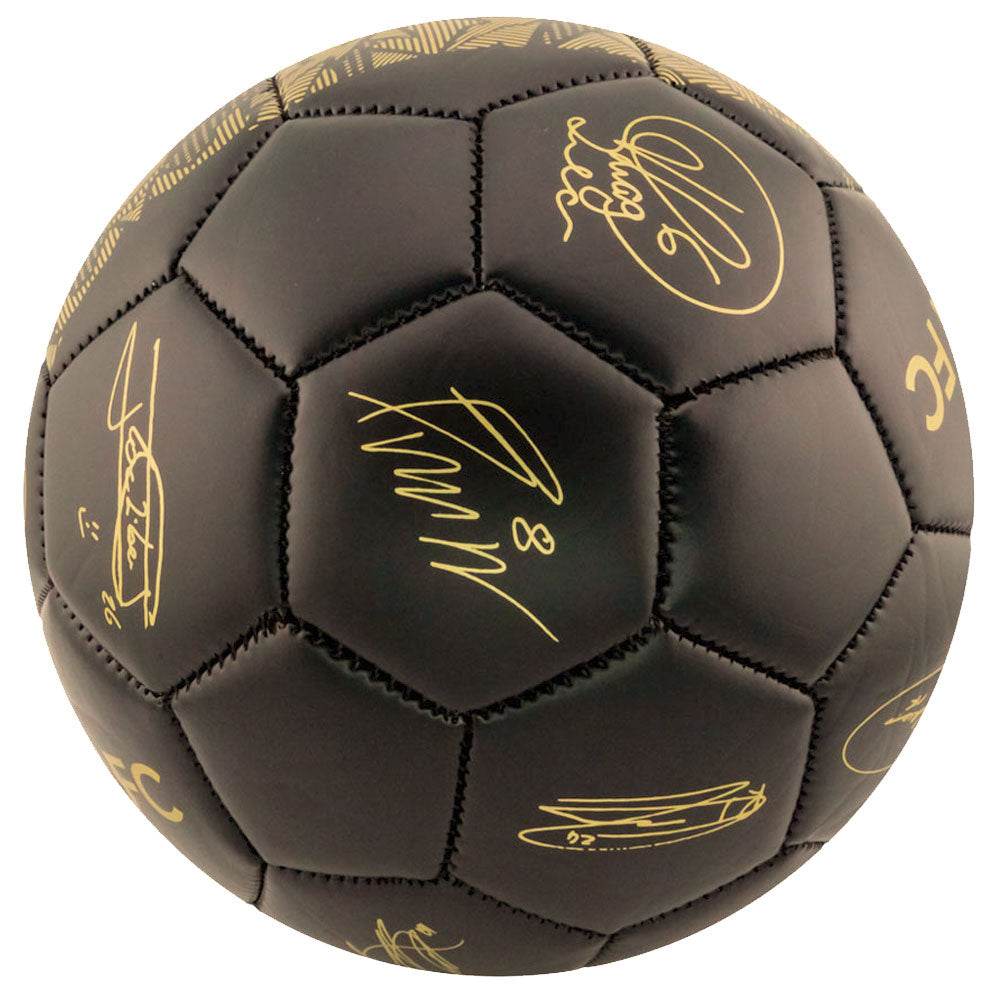 Chelsea FC Sig Gold Phantom Football - Gift Arch