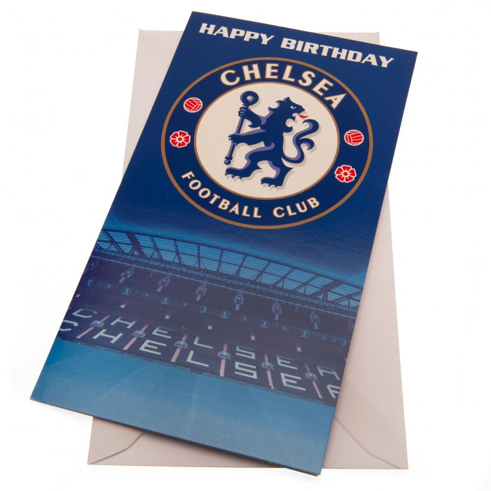 Chelsea FC Stadium Birthday Card - Gift Arch
