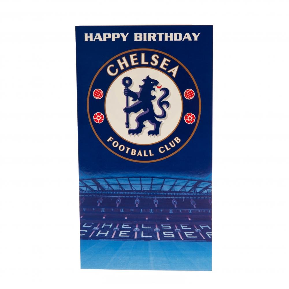 Chelsea FC Stadium Birthday Card - Gift Arch