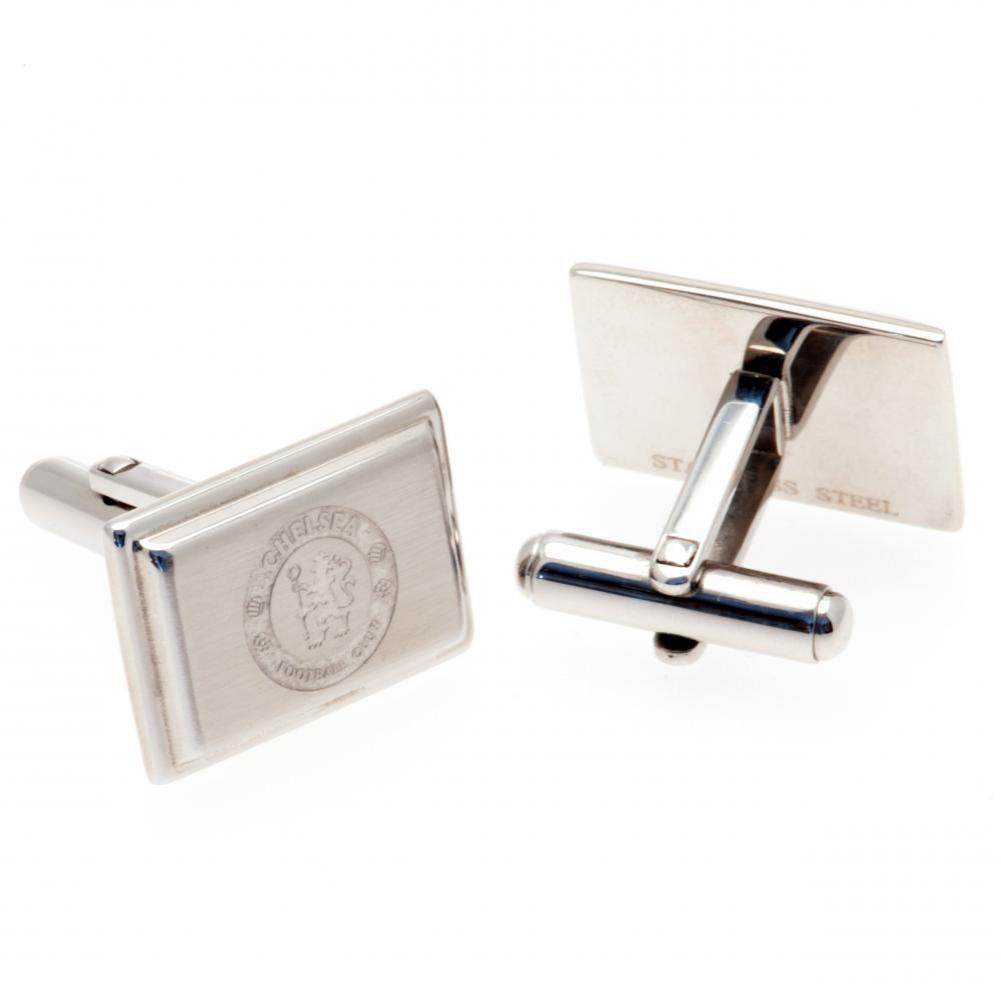 Chelsea FC Stainless Steel Cufflinks - Gift Arch