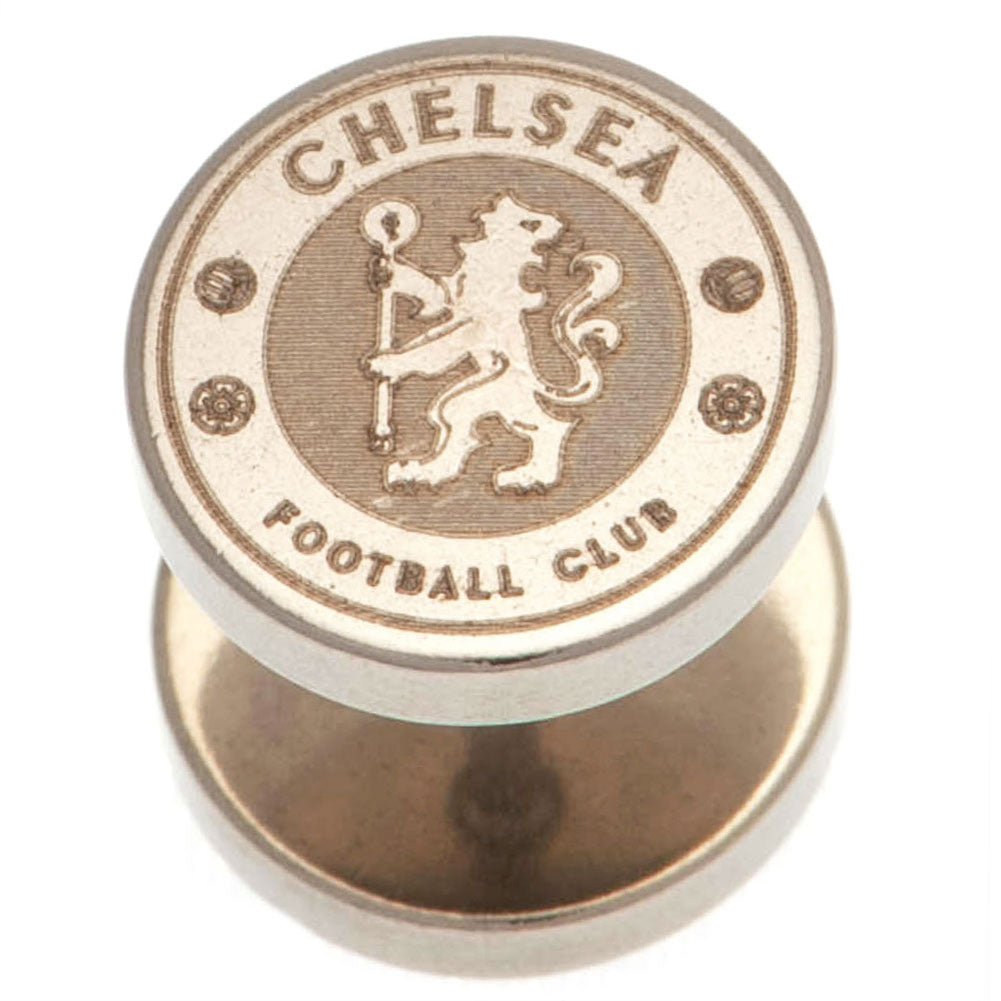 Chelsea FC Stainless Steel Stud Earring - Gift Arch