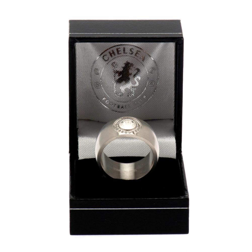 Chelsea FC Stone Set Ring Medium - Gift Arch