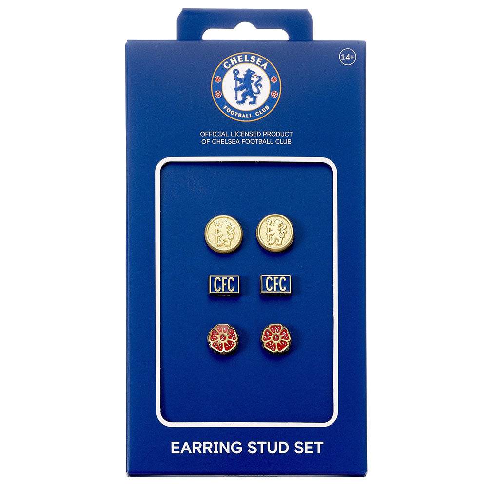 Chelsea FC Stud Earring Set - Gift Arch