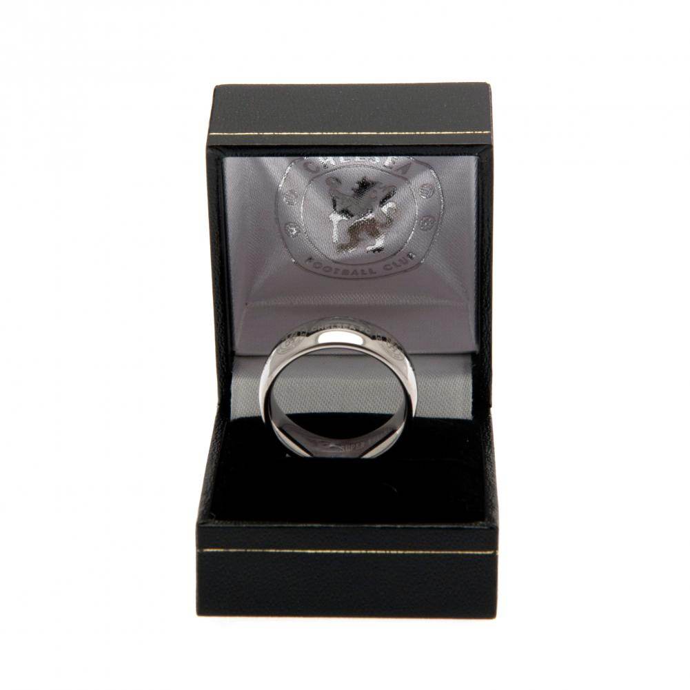 Chelsea FC Super Titanium Ring Small - Gift Arch