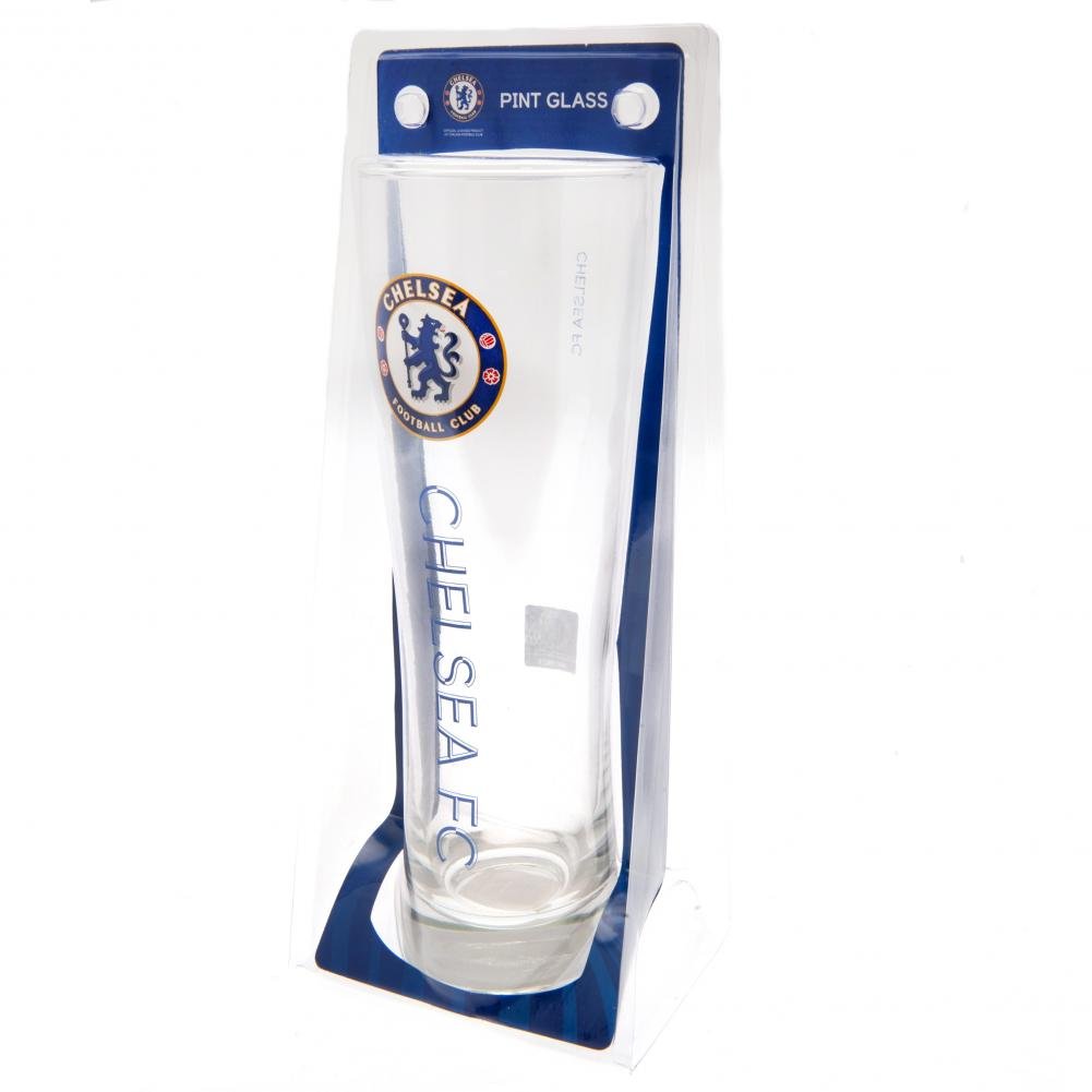 Chelsea FC Tall Beer Glass - Gift Arch
