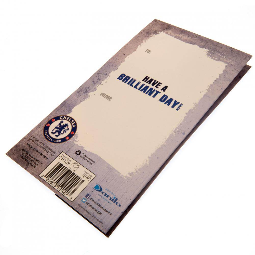 Chelsea FC The Blues Birthday Card - Gift Arch