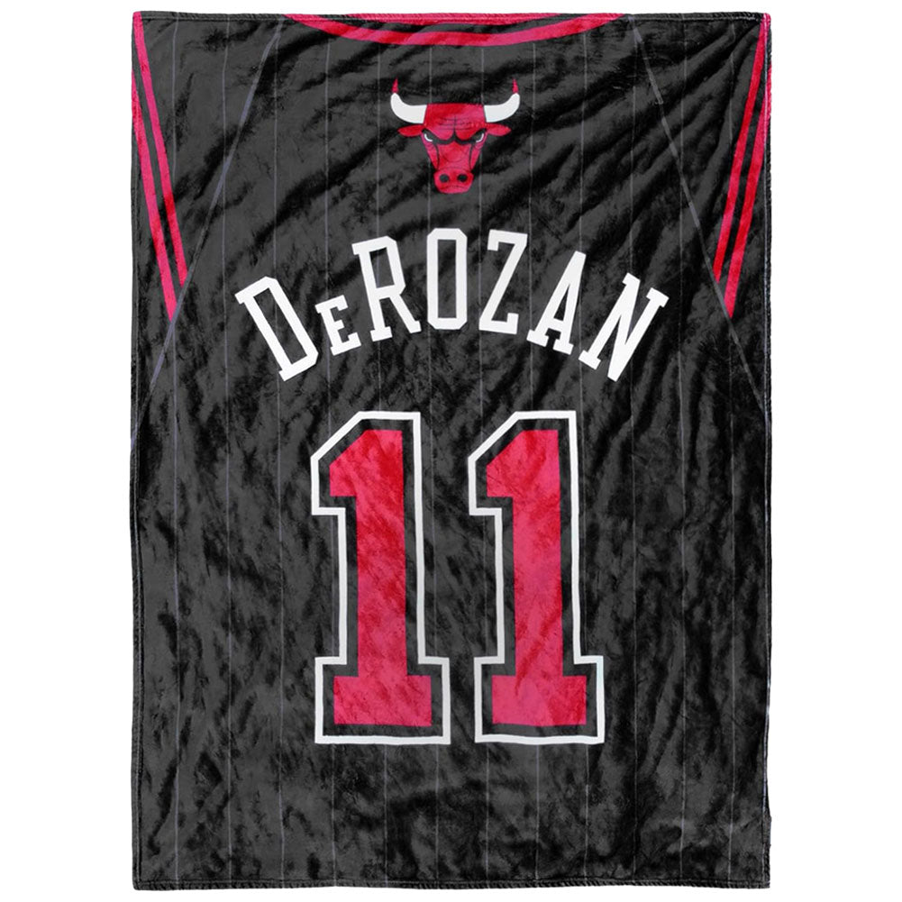 Chicago Bulls De Rozan Luxury Throw Blanket - Gift Arch