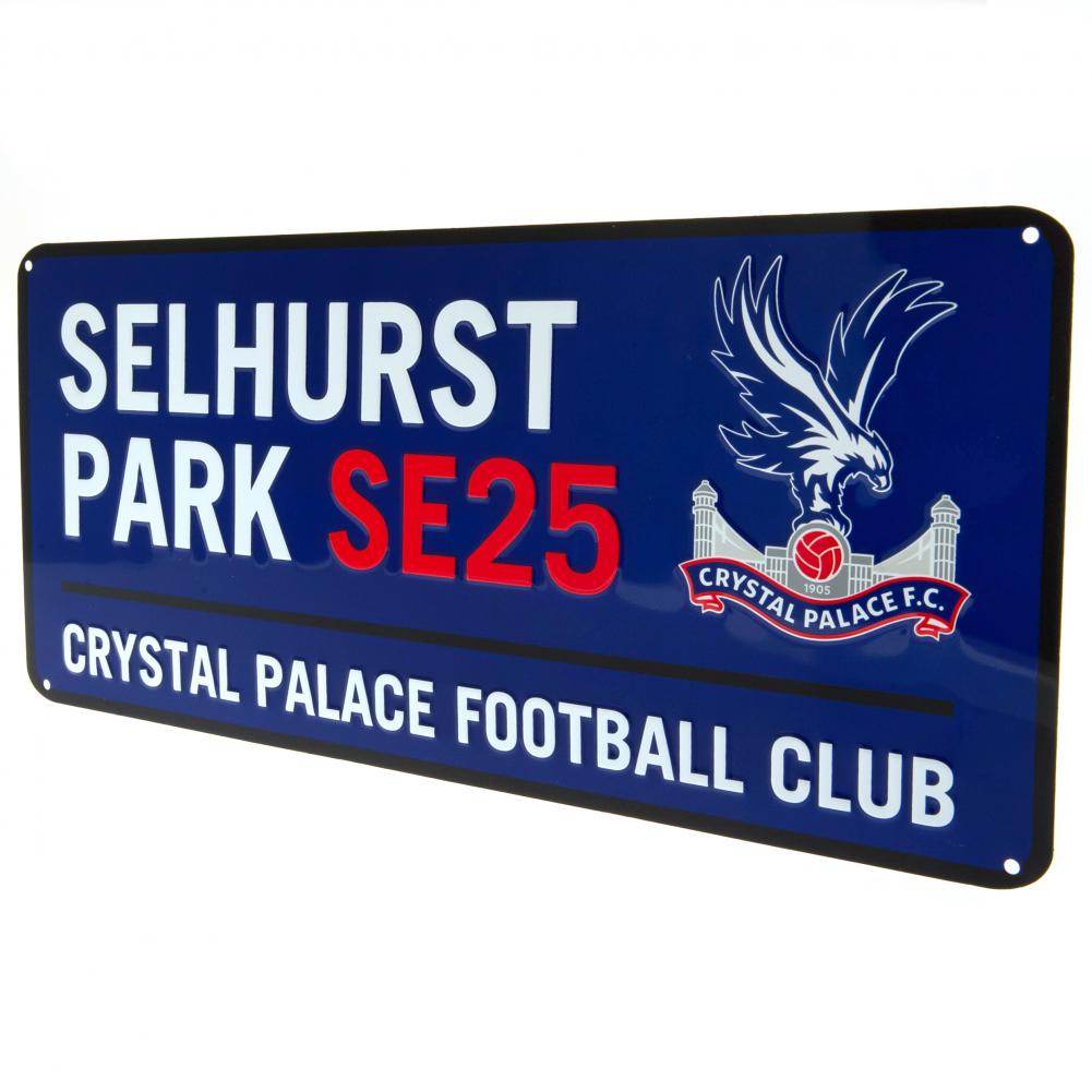 Crystal Palace FC Colour Street Sign - Gift Arch