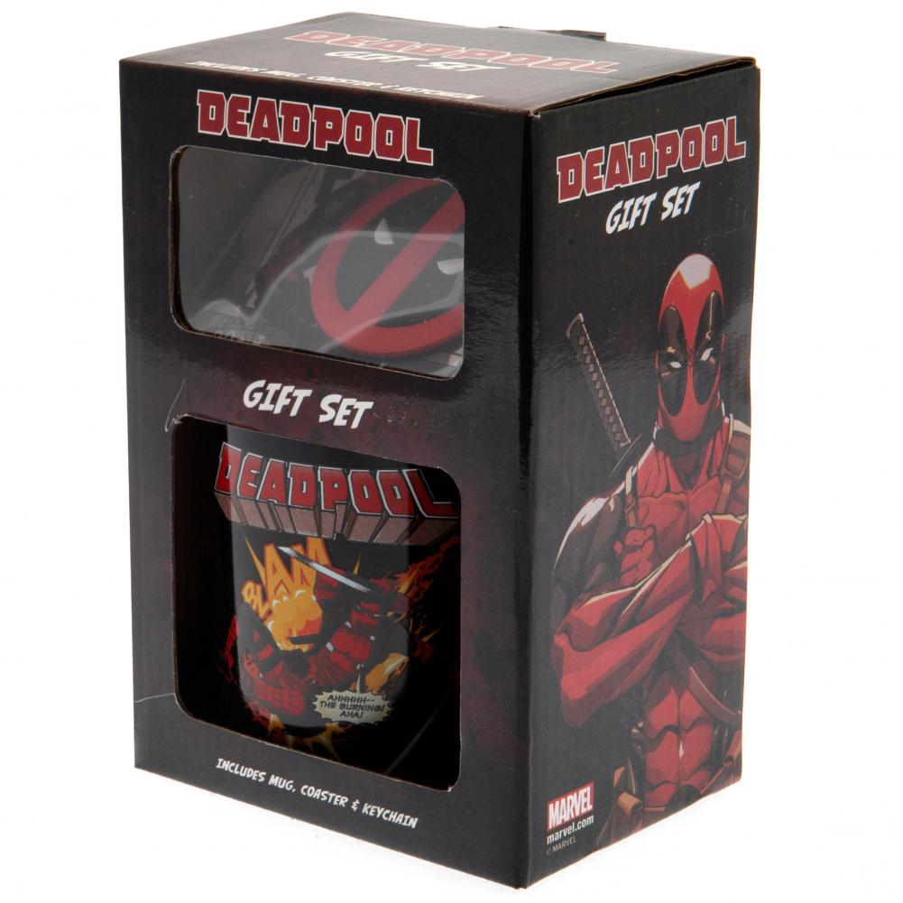 Deadpool Mug & Coaster Set - Gift Arch