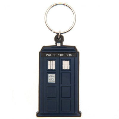 Doctor Who Tardis PVC Keyring - Gift Arch