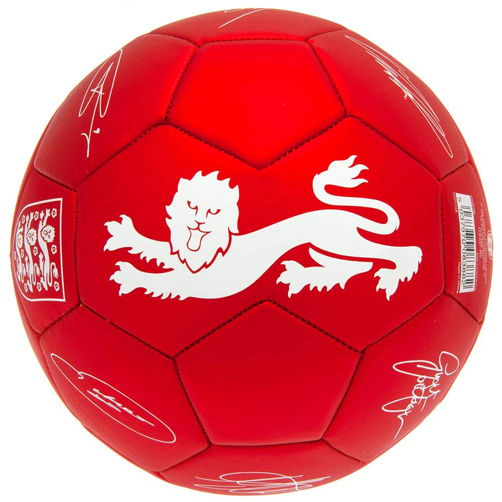 England FA Sig Red Phantom Football - Gift Arch