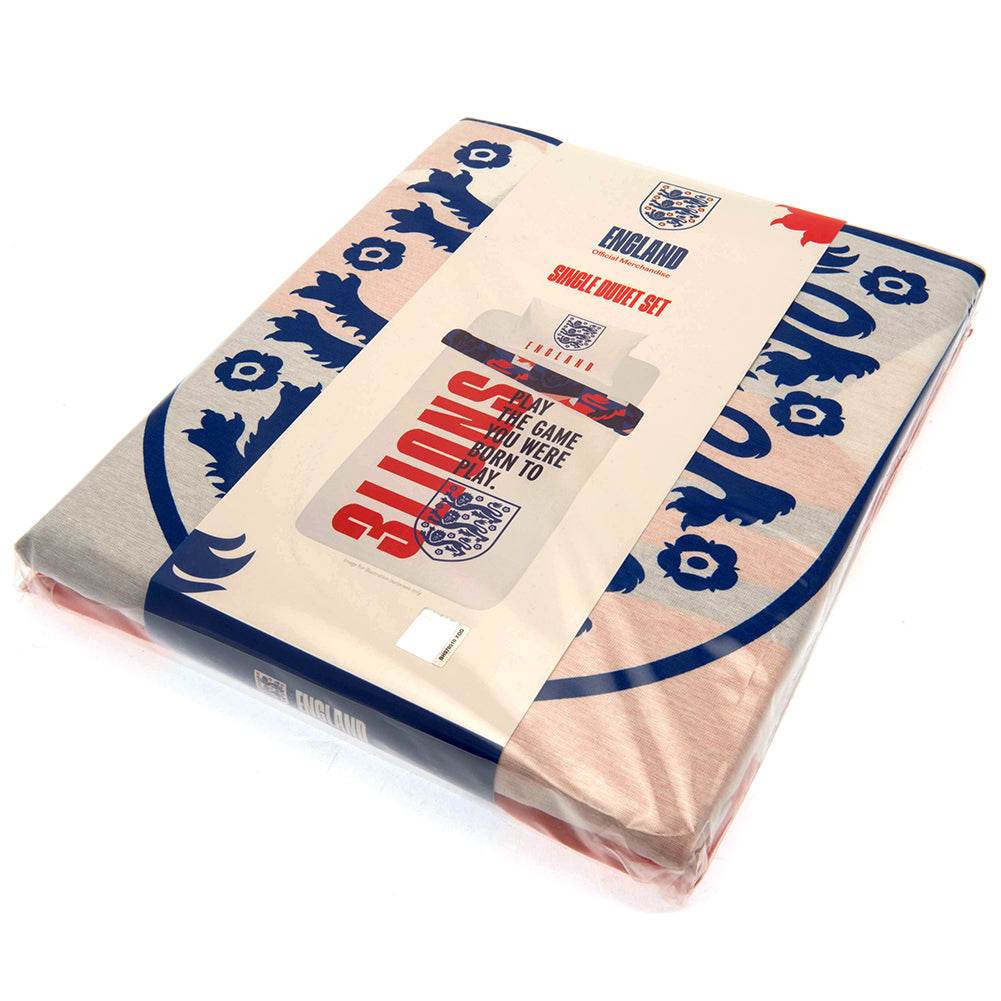 England FA Single Duvet Set - Gift Arch