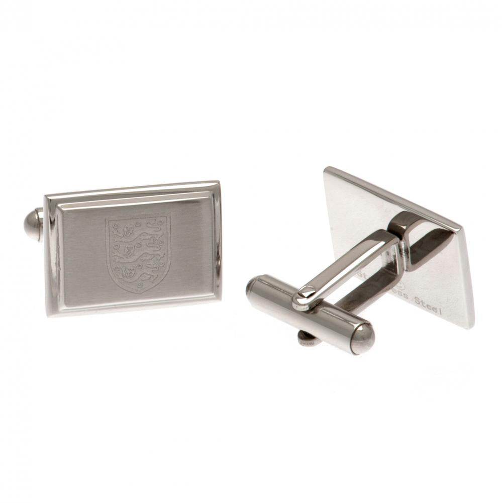 England FA Stainless Steel Cufflinks - Gift Arch