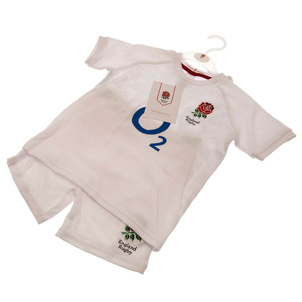 England RFU Shirt & Short Set 12/18 mths PC - Gift Arch