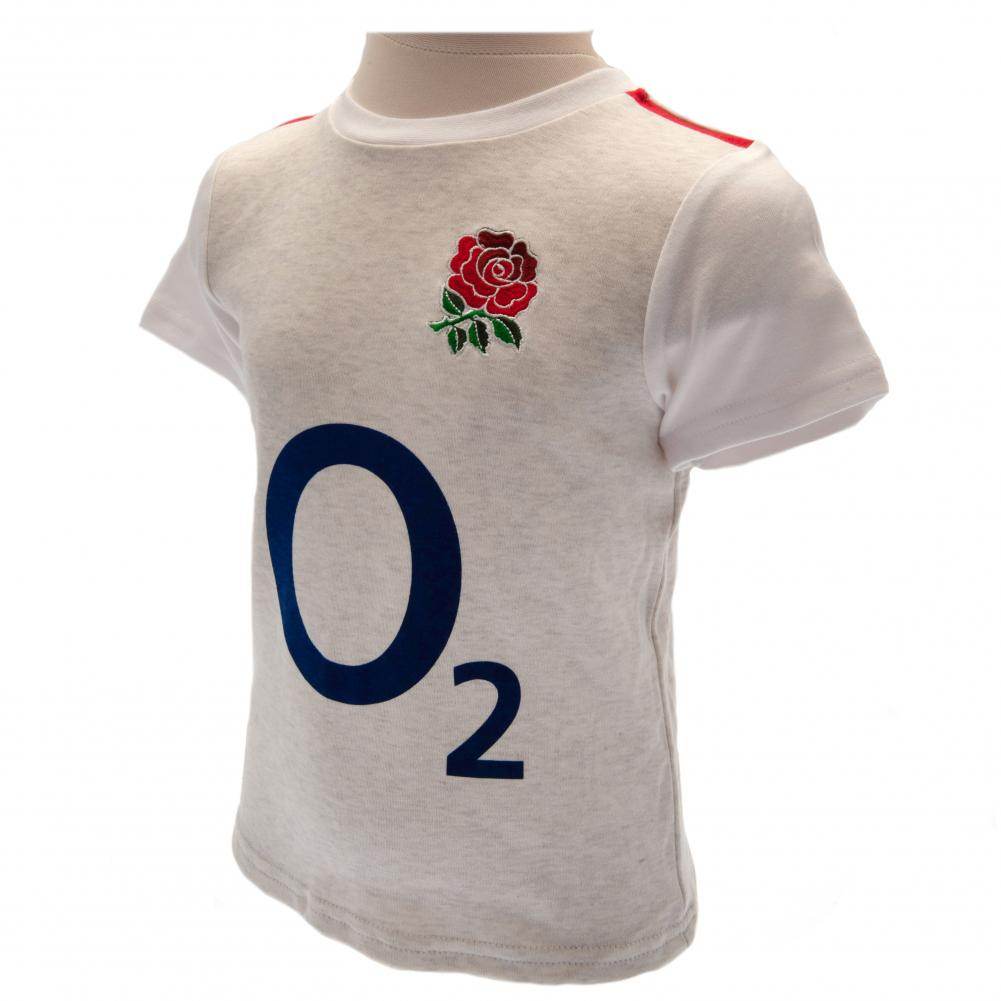 England RFU Shirt & Short Set 6/9 mths GR - Gift Arch