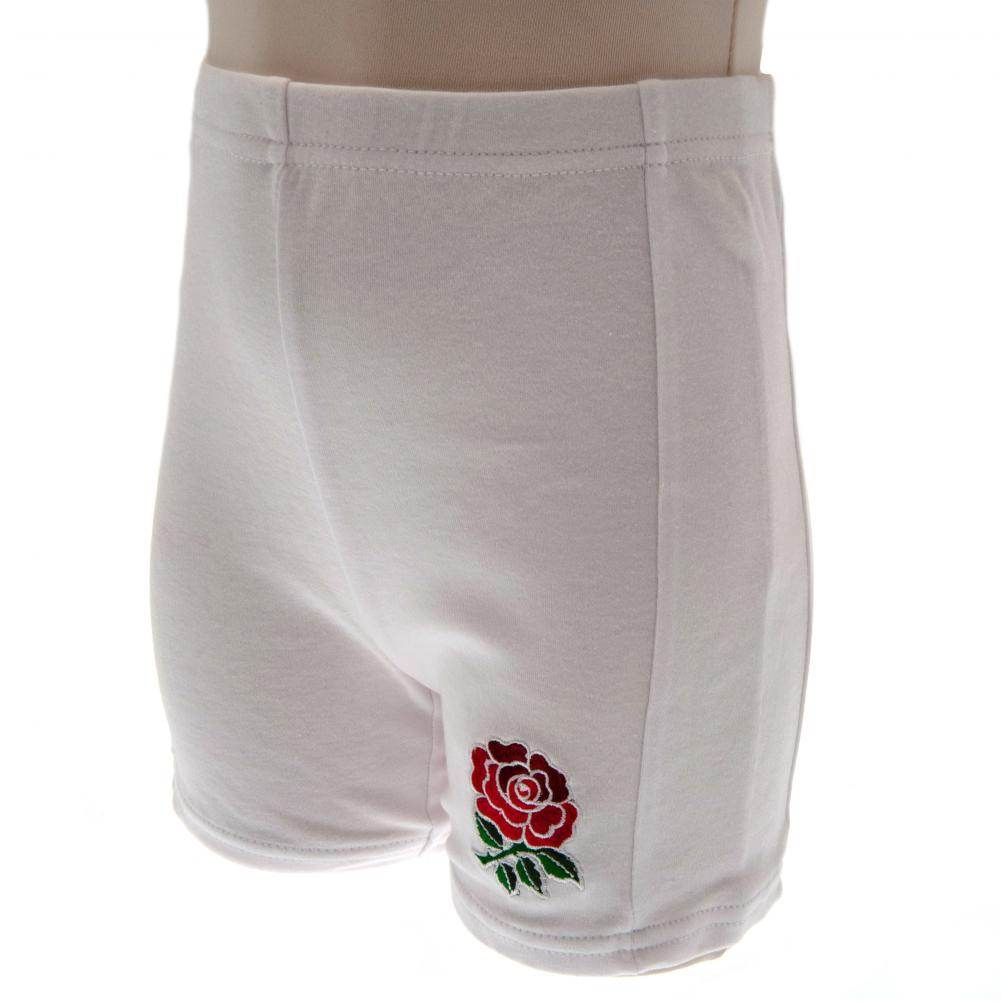 England RFU Shirt & Short Set 6/9 mths GR - Gift Arch