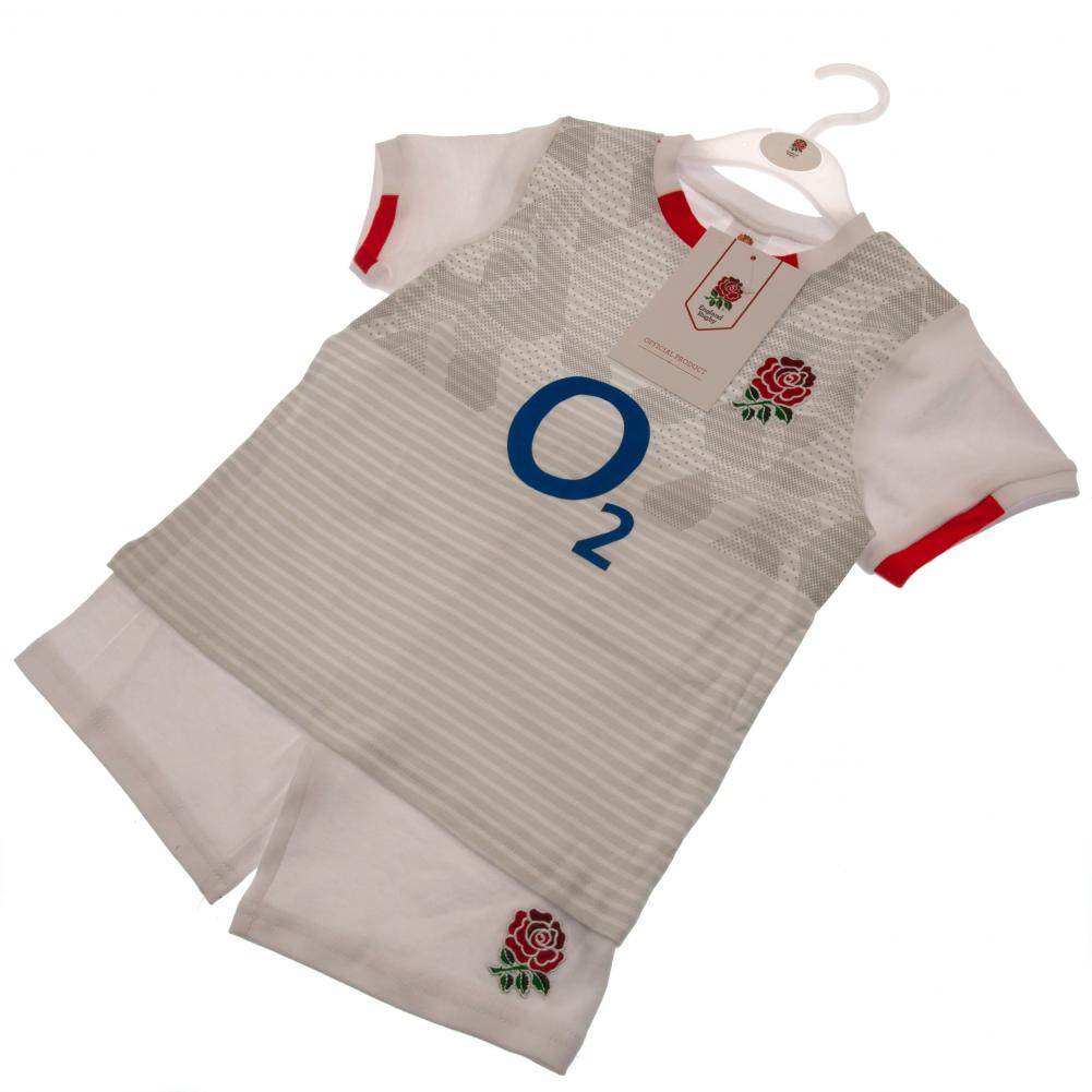 England RFU Shirt & Short Set 6/9 mths ST - Gift Arch