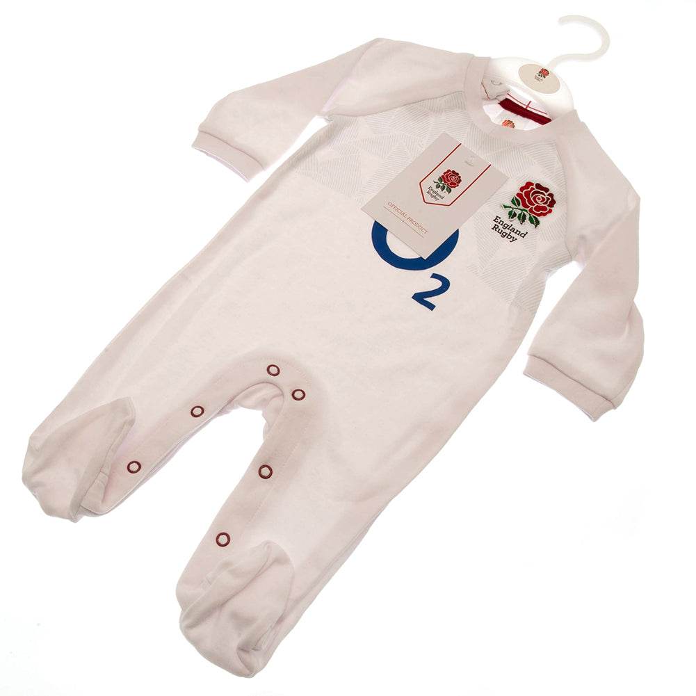 England RFU Sleepsuit 0/3 mths PC - Gift Arch