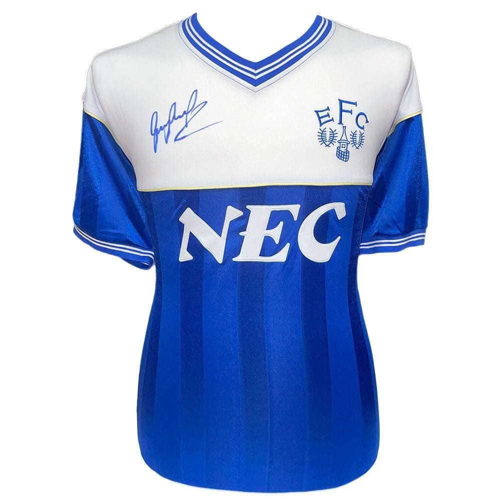 Everton FC 1986 Lineker Signed Shirt - Gift Arch